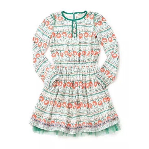 MATILDA JANE Spirited Song Dress Girl's 8 Tulle Hem Rayon Once Upon A Time 435 - Picture 1 of 5